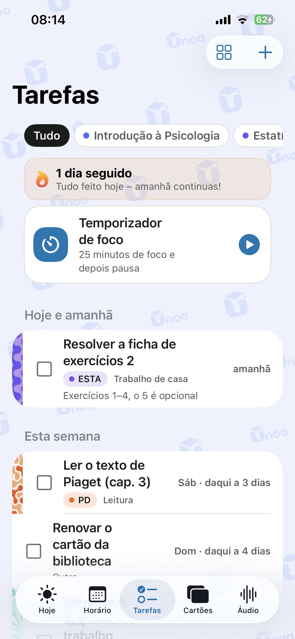 Trabalhos ordenados por prazo
